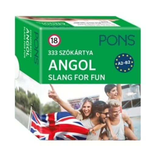 PONS Szókártyák Angol Slang for Fun 333 Szó