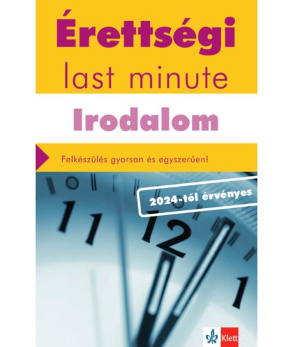 Érettségi Last minute - Irodalom