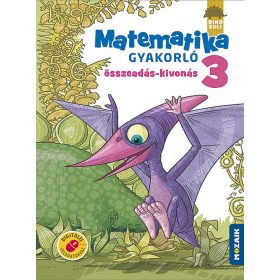   DINÓSULI Matematika gyakorló 3. o. - Összeadás, kivonás (MS-1123)